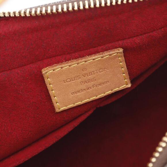 LOUIS VUITTON Brown Monogram Leather Shoulder Bag - Picture 5 of 10